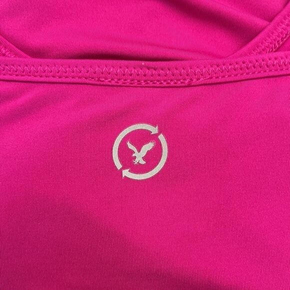 AMERICAN Eagle Open Back Pink Active Tank - Picture 12 of 12
